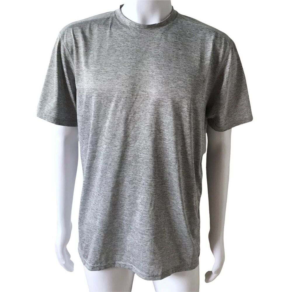 Smiths Workwear Gray T Shirt Mens Large Crew Neck Short Sleeve Lightweight Tee